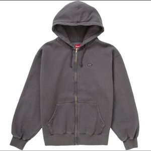 Brand New Supreme FW25 Overdyed Small Box Hoodie in black (SS24) | Mens Size Lar
